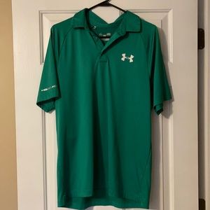 Green Under Armour Polo